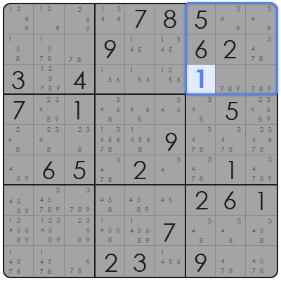 unique rectangle sudoku