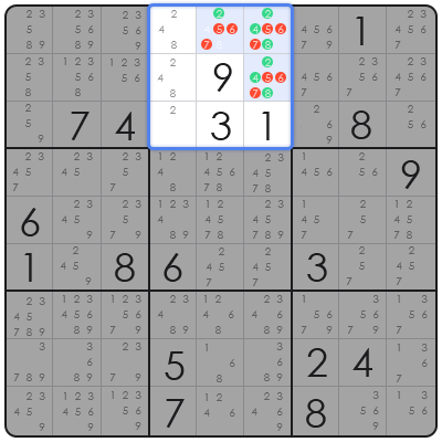 sudoku puzzle with solution